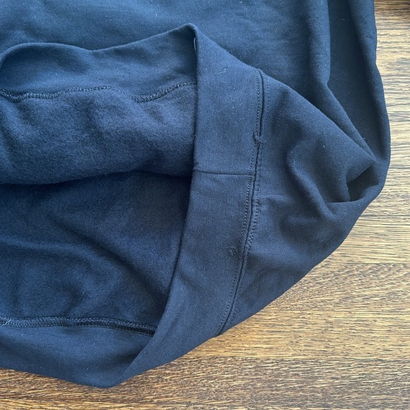 Men’s Black Cotton Long Sleeve Graphic Hoodie - Picture 3 of 4